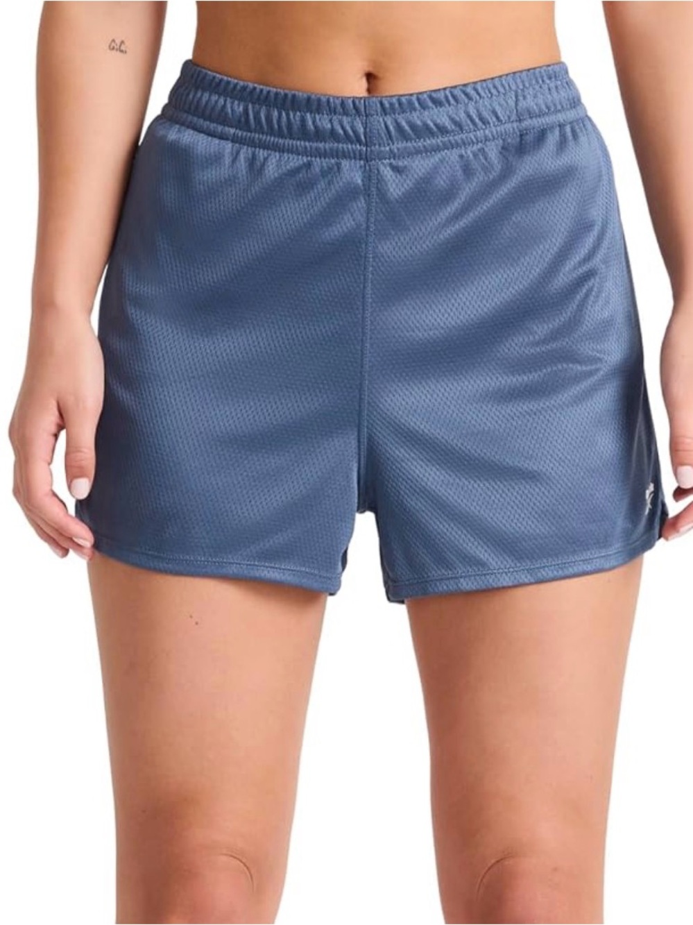 Reebok Dusty Blue Athletic Mesh Shorts